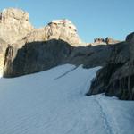 letzter Blick zurück zu der Planurahütte