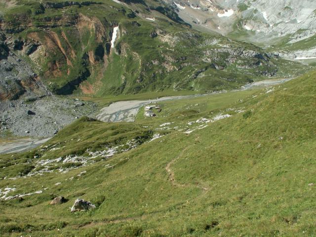 Blick runter nach Ober Sand