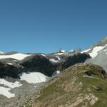 eine Gegend aus Stein und Eis