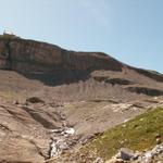 Blick nochmals zurück Richtung Claridenhütte