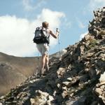 ab Brüschegg wird es richtig steil, aber nicht exponiert