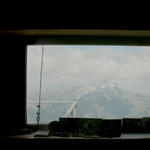 Breitbildfoto Fensterfront im Mountain Lodge