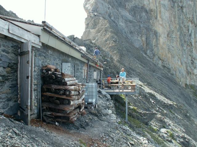 Mountain Lodge auf dem Segnespass 2627 m.ü.M. schöne ausgebaute Hütte