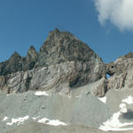 super schönes Breitbildfoto vom Tschingelhoren mit Martinsloch