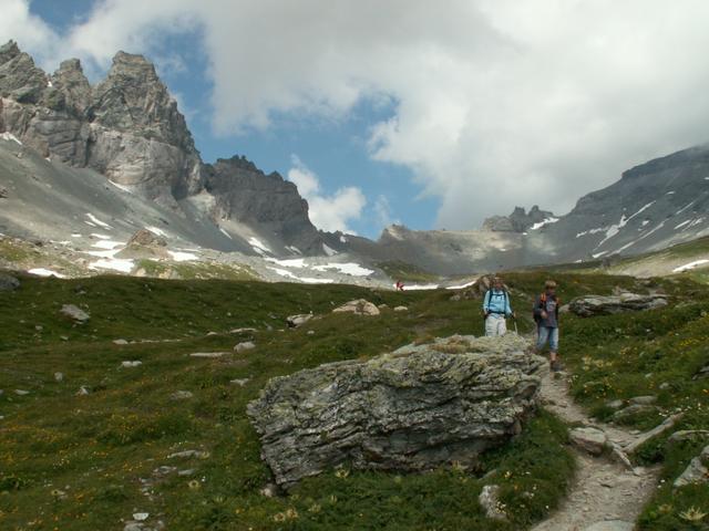 beim runterlaufen