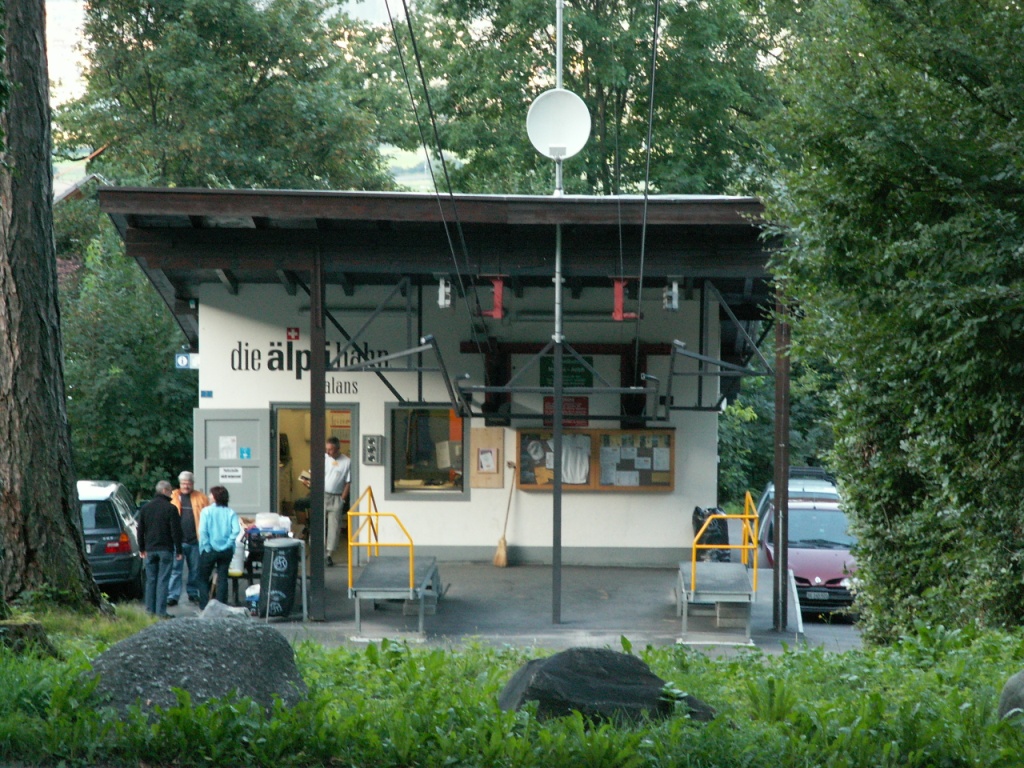 Talstation der Älplibahn in Malans