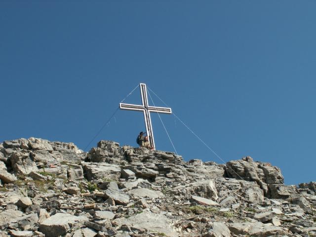 wir haben den Falknis 2560 m.ü.M. erreicht