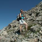 Mäusi auf dem Weg zum Falknis