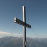 das Gipfelkreuz auf dem Falknis