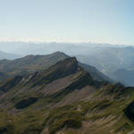 Breitbildfoto mit Blick Richtung Bündner Berge