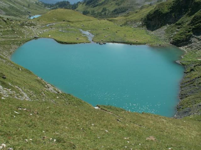 der Oberst See hat eine Form wie ein Herz