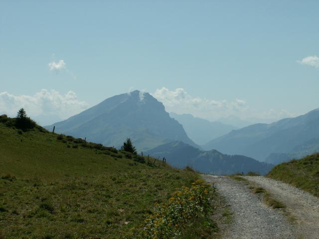 auf dem Kamm 2030 m.ü.M. mit Blick Richtung Vilan