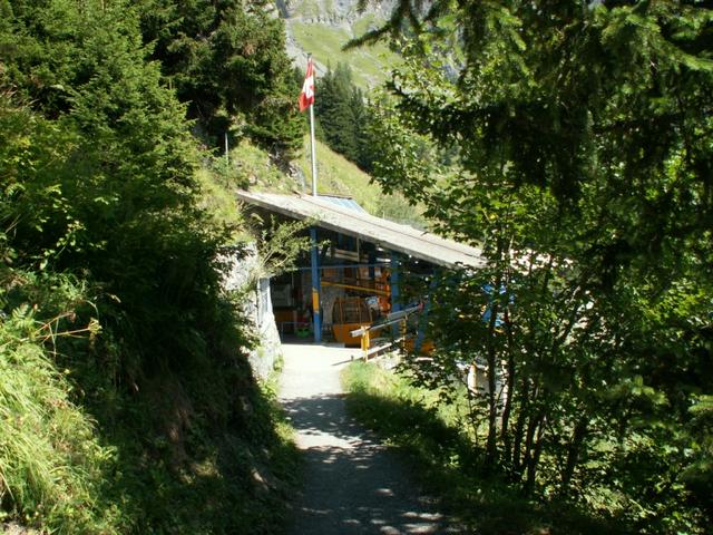 wir haben die Bergstation der Älpli Bahn erreicht