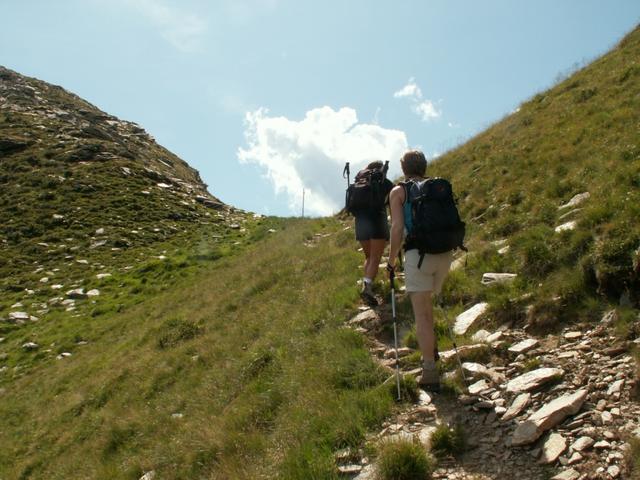 unsere Girls haben den Pass auch erreicht