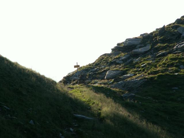 wir haben wieder den Pass de Buffalora 2261 m.ü.M. erreicht