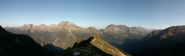 Breitbildfoto vom Pass de Buffalora