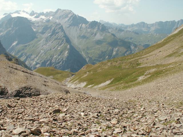 Blick zurück zur Nüschenegg