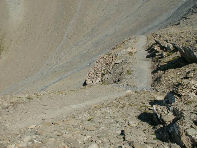 gut ausgebauter Weg beim Muttenwändli