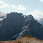 Breitbildfoto bei der Muttenwand 2550 m.ü.M. mit Blick zur Selbsanft