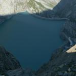 der Limmernstausee von oben