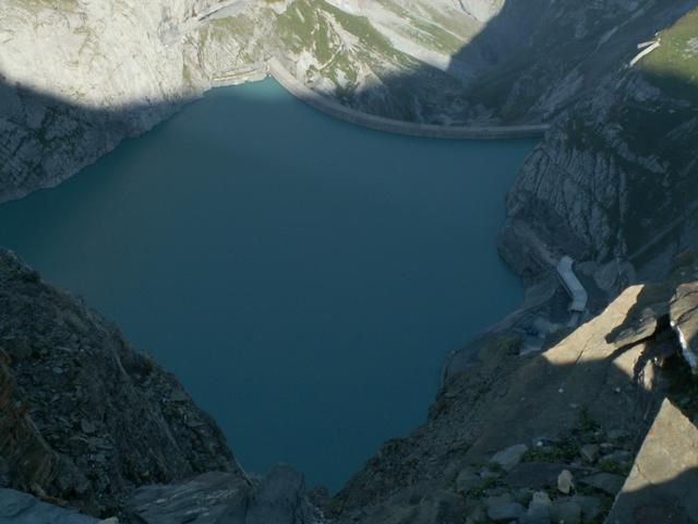 der Limmernstausee von oben