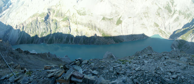 Breitbildfoto vom Limmernstausee