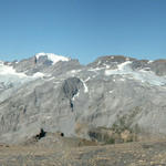 Breitbildfoto beim Kistenpass, Kistenstöckli, vorder und hinter Schiben, Griessfirn und Selbsanft