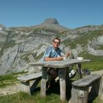 bei der Alphütte Rubi Sura legen wir eine Pause ein