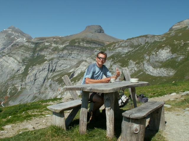 bei der Alphütte Rubi Sura legen wir eine Pause ein