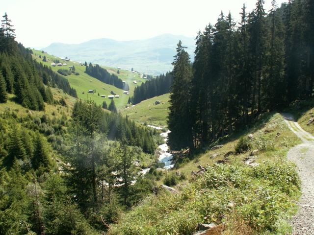 auf dem Weg Richtung Brigels