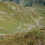 Blick zurück zur Alp Valtüsch