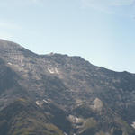 Breitbildfoto mit Ringelspitz, Tristelhorn, Piz Sax, Trinserhorn und Piz Sardona