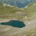 kleiner Bergsee unterhalb des Heubützlipass