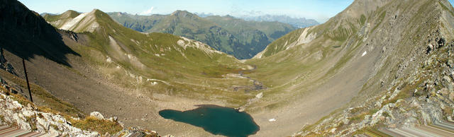 sehr schönes Breitbildfoto vom Heubützlipass auf Ober Heubützli