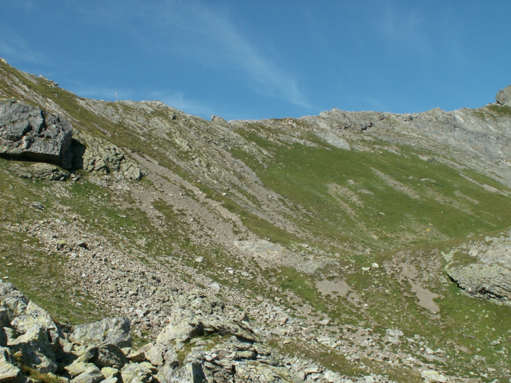 Blick zurück zum Heubützlipass