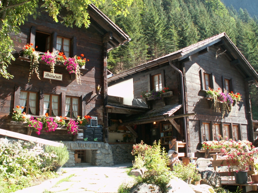 St.Martin im Calfeisental, am Ende des Gigerwaldstausee