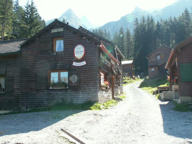 bei Chäseren 1272 m.ü.M. mit Berggasthaus Käsernalp