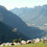 Aussicht vom Ristorante-Ostello Monte Dagro