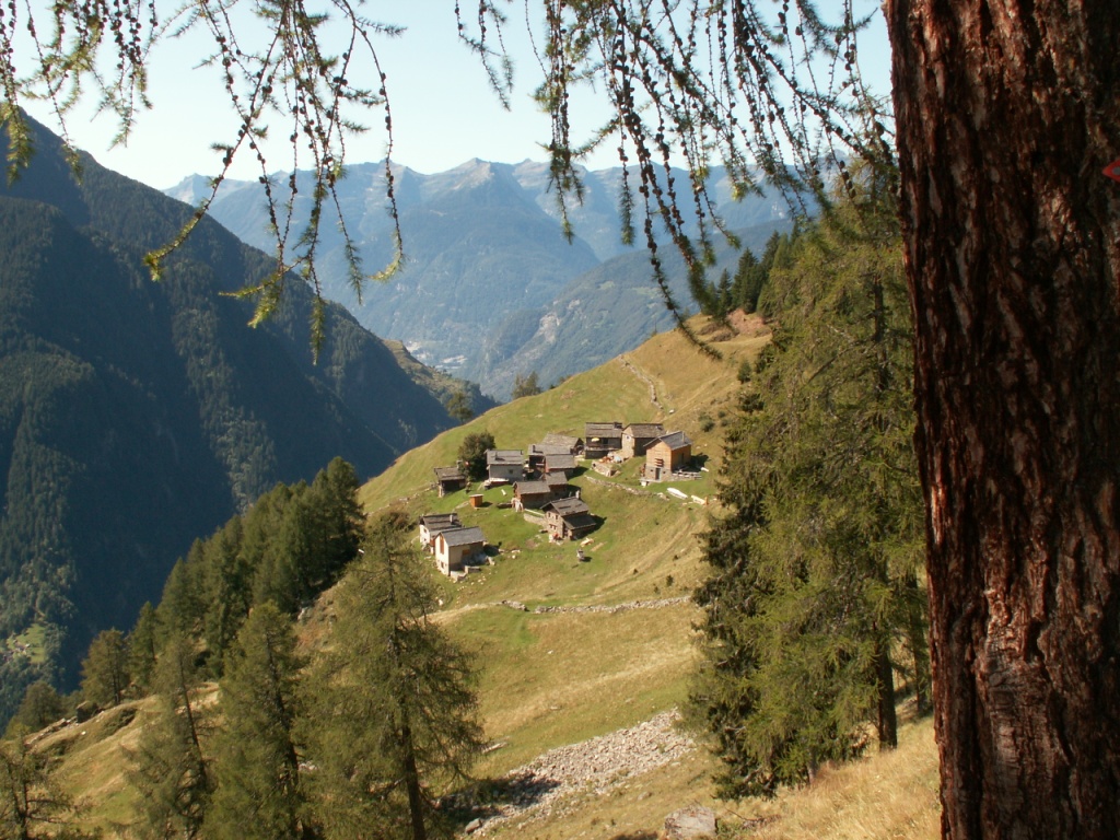 Blick zurück nach Monda