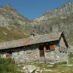 Alphütten auf der Alpe di Quarnei 2046 m.ü.M.