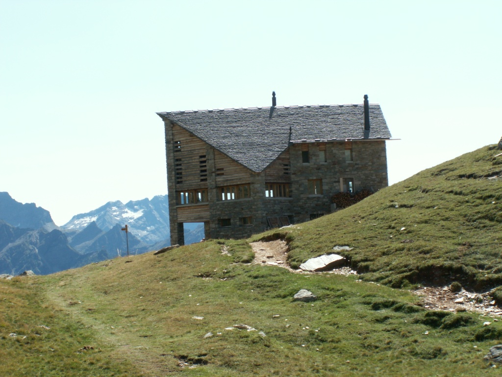 die Capanna Quarnei 2108 m.ü.M.