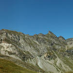 Breitbildfoto von der Capanna Quarnei Richtung Passo del Laghetto