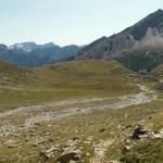 Blick zurück zur Capanna Quarnei