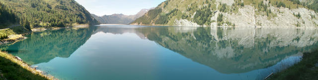 wunderschönes Breitbildfoto vom Lago di Luzzone