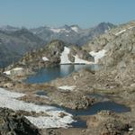 der wunderschöner Lai d'Uffiern ein paar Meter neben dem Pass d'Uffiern