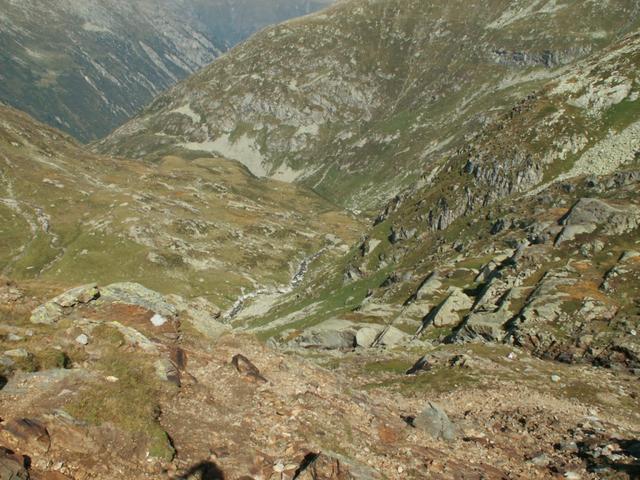 Blick runter ins Val Uffiern