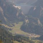 die Staumauer vom Lago di Luzzone