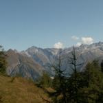 Aussicht Richtung Capanna Motterascio und Piz Terri