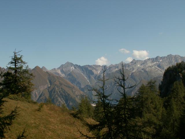 Aussicht Richtung Capanna Motterascio und Piz Terri