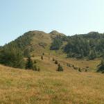 Blick zurück zum Passo di Cantonill und Pizzo Rossetto